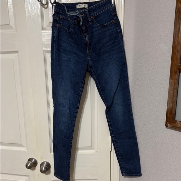 Madewell Denim - Madewell Dark Blue Skinny Jeans
